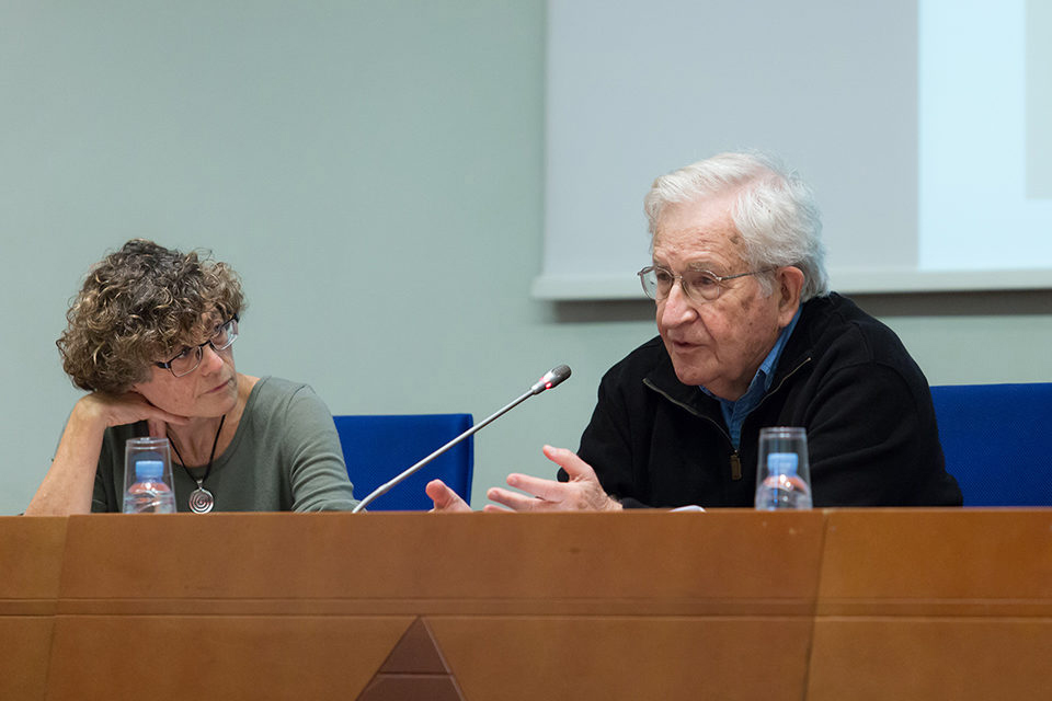 A dialogue with Noam Chomsky