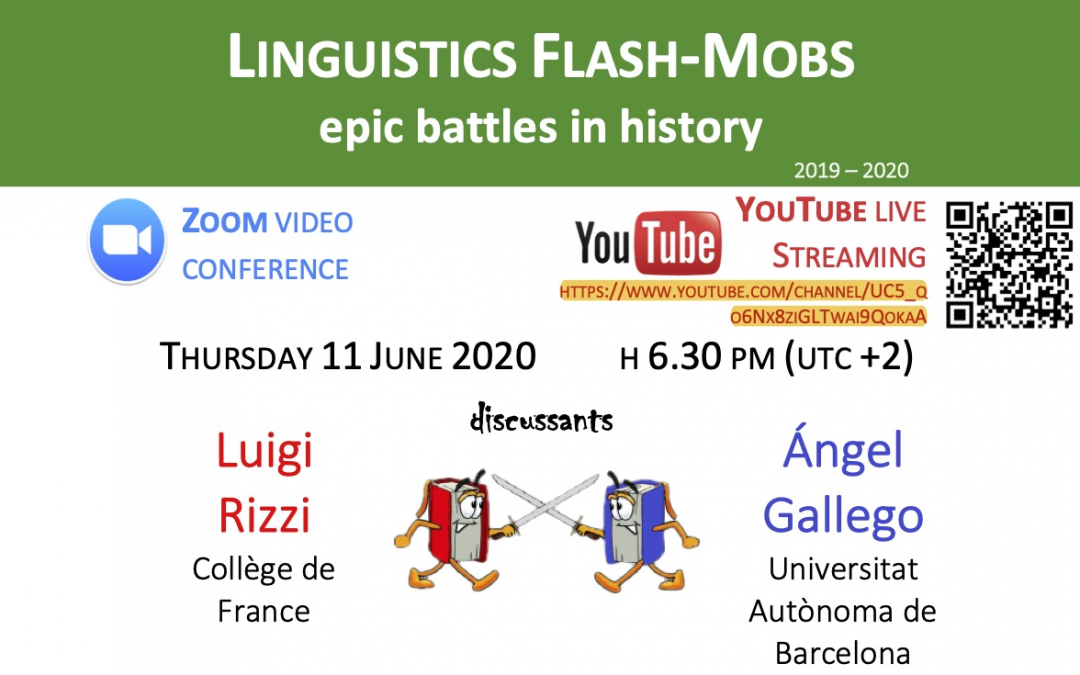 Linguistics Flash-Mobs: Luigi Rizzi & Ángel Gallego