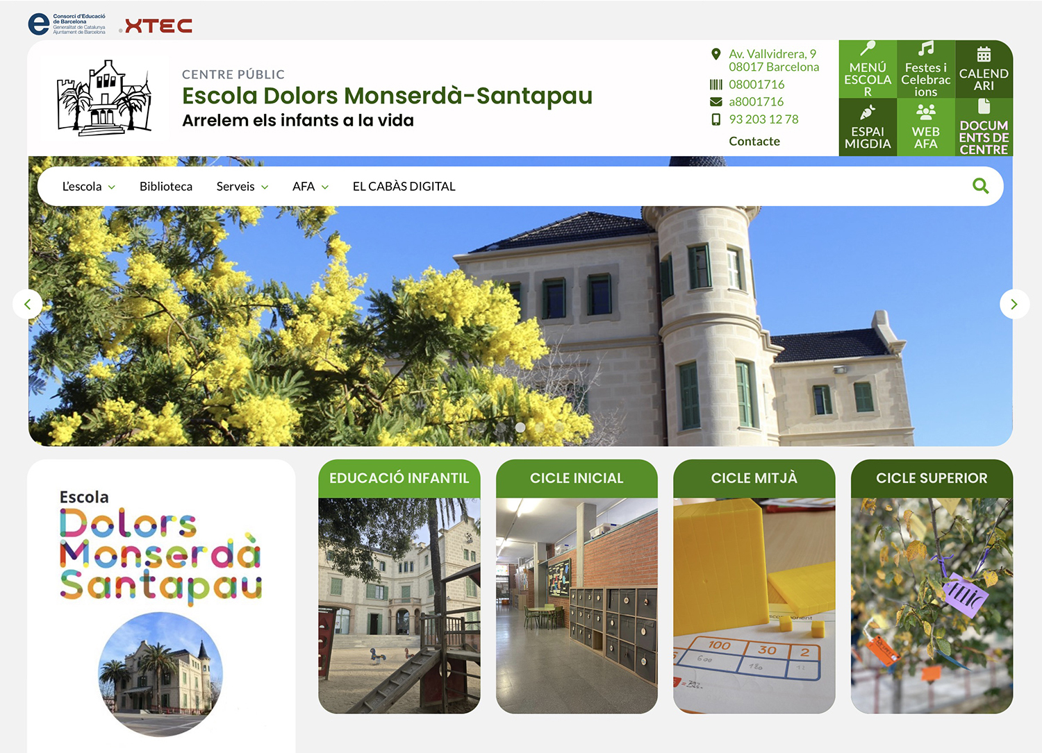 Escola Dolors Monserdà-Santapau